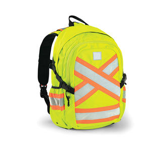 Hi-Vis Reflective Utility Safety <b>Backpack</b> <b>Heavy</b> <b>Duty</b> Safety and Motorcycle <b>Backpack</b> with Front and Back Reflective - Product Image 2