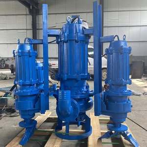10 Inch Sand Mud Vertical Dredging Manufacturer Electric Centrifugal ZJQ <b>Submersible</b> Slurry <b>Pump</b> - Product Image 6