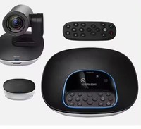 Logitech GROUP Système de Visioconférence avec Caméra, Haut-Parleur et Microphone d'Extension Optionnel, Zoom 10x, CC3500E