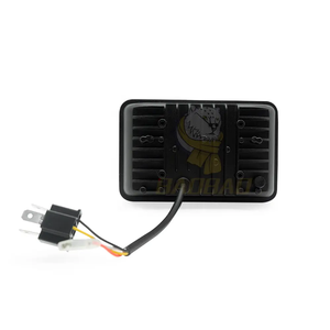 Phare <span class=keywords><strong>clignotant</strong></span> de 5 pouces en plastique 12V de style <span class=keywords><strong>Harley</strong></span>, blanc, rouge, bleu, pour pièces de moto et accessoires de voiture - Product Image 3