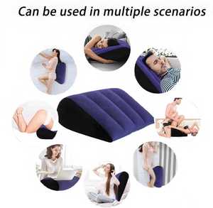 Coussin de soutien lombaire ergonomique réglable pour lit, coussin de positionnement sexuel relaxant, matelassé, 100% amovible - Product Image 6