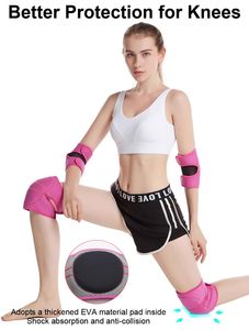 Genouillères et protège-<span class=keywords><strong>bras</strong></span> de compression réglables avec logo personnalisé, vente en gros pour le vélo, le volleyball, le travail et la danse - Product Image 2