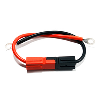 Kit de câbles de batterie audio pour voiture avec porte-fusible - Câble d'alimentation rouge et noir pour l'installation d'un amplificateur et d'un caisson de basses - Amélioration 12V pour véhicule