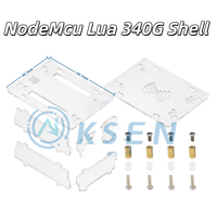 AI-KSEN baru dan asli NodeMcu Lua 2102 340G ESP-32 IoT papan pengembangan cangkang pelindung akrilik transparan