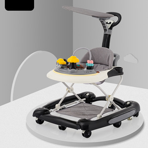 Nouveau design de trotteur pour bébés Vente en gros et pas cher Marcheurs modernes UFO Musique 5 Melody Light Siège souple 3 étapes Transporteur d'articles Offre Spéciale - Product Image 2