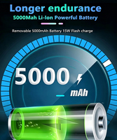 Edoo M71 Pemindai Barcode Android 1D/2D 5000mAh Genggam Tangguh Android PDA 4G Wi-Fi Data RFID Inventaris Pemindai QR