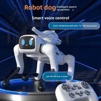 Robot électronique intelligent avec capteur de geste, contrôle par application, fonction parlante, chien éducatif IA, jouet technologique pour enfants