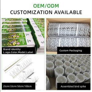 大量供給 ステンレス製鳥よけスパイク 鳩対策用 - Product Image 2