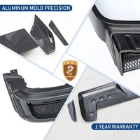 Pour Mercedes-Benz Classe G G Wagon W464 Amélioration W465 Kit Carrosserie Style Bra-B Calandres Avant et Pare-chocs Arrière Assemblés Pièces de Carrosserie G500