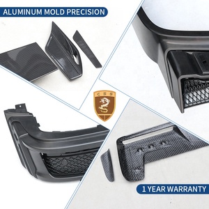 Bộ <span class=keywords><strong>body</strong></span> kit kiểu Bra-B nâng cấp cho Mercedes Benz <span class=keywords><strong>G</strong></span> <span class=keywords><strong>Class</strong></span> <span class=keywords><strong>G</strong></span> Wagon W464 lên W465, <span class=keywords><strong>g</strong></span>ồm lưới tản nhiệt trước, cản sau, phụ tùng thân xe G500 - Product Image 5