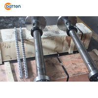 Vis et cylindre d'extrusion bimétalliques pour PVC souple