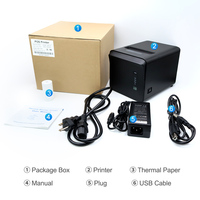 GT-P8010B Pasokan Pabrik Kecil 80Mm Thermal Printer Penerimaan Tiket Printer Thermal dengan Bluetooth