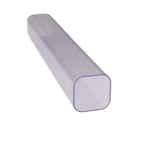 Tubos IC antiestáticos para tubo de plástico SOP DIP Tubo de embalaje IC Tubo de PVC duro transparente electrónico para enviar PVC transparente duro