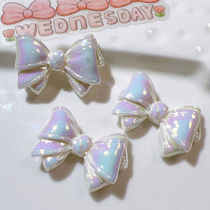Mini Cabujones de Resina con Forma de Lazo de Mariposa Kawaii, 2.8cm, para Scrapbooking, Manualidades, Accesorios para el Cabello, Decoración del Hogar - Product Image 3