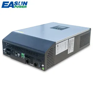 EASUN 电源 48 电池 4Kw 4000 瓦特离网混合逆变器的太阳能电池板