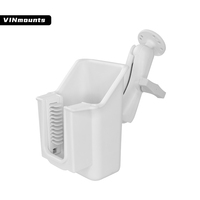 Soporte de escáner de código de barras universal Soporte de lector de código de barras de mano portátil con color blanco para equipos de hospital