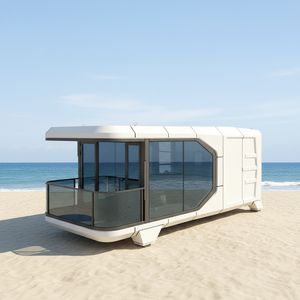 Hotel Móvil de Alta Gama <span class=keywords><strong>en</strong></span> Contenedor / <span class=keywords><strong>Casa</strong></span> Cápsula Futurista Prefabricada para Autocaravana / <span class=keywords><strong>Casa</strong></span> Prefabricada - Product Image 1