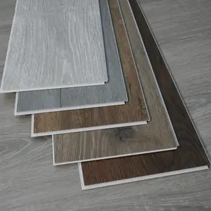 Customized Spc Flooring 8mm Waterproof Pvc Flooring Vinyl Plastic Wood Grain Spc Wood Flooring