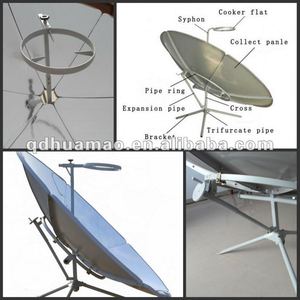 Estufa Solar Parabólica para Exteriores, de <span class=keywords><strong>Magnesia</strong></span>, para Camping, Barbacoa, Herramienta para Concentrar Calor en la Cocina - Product Image 3