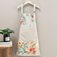 Tablier de travail en toile de polyester imperméable, sans manches, réglable, avec poches, personnalisable avec logo, pour femmes, hommes, serveurs, cafés, salons de manucure et coiffure