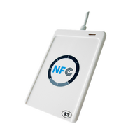 Lecteur NFC USB Android ACR122U 13,56 MHz en ABS, lecteur et graveur de cartes RFID sans contact