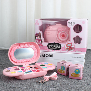 Đồ chơi mỹ phẩm trẻ em đặt máy ảnh hộp trang điểm của cô gái hộp đồ chơi nhỏ Hộp Quà Tặng sơn móng tay cho bé - Product Image 6