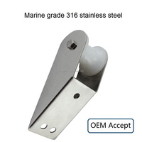 Ventes directes usine : Rouleau de proue d'ancre robuste en acier inoxydable 316 de qualité marine pour matériel nautique