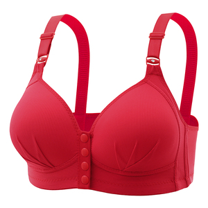 Soutien-gorge d'allaitement transfrontalier spécial grande taille à fermeture avant, sans armatures, à effet push-up, bonnets fins, en Spandex/<span class=keywords><strong>Nylon</strong></span> - Product Image 6