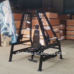 เครื่องออกกำลังกายเชิงพาณิชย์อเนกประสงค์สำหรับบริหารกล้ามเนื้อหน้าอกแบบปรับระดับความเอียงและบริหารกล้ามเนื้อไหล่ด้วยเครื่องสมิธ - Product Image 3