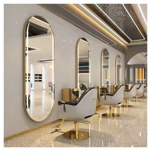 Miroir de maquillage LED moderne Prima avec grossissement 1x/5x et <span class=keywords><strong>simulation</strong></span> de lumière du jour naturelle, design double face pour salle de bain et école - Product Image 6