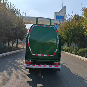 Structure de seau de chargement arrière Déchets alimentaires Véhicule d'élimination des ordures de cuisine Chargement et déchargement automatiques <span class=keywords><strong>Camion</strong></span> à ordures - Product Image 4