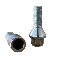 Vis de roue antivol en acier et acier au carbone pour pneus de voiture avec tête hexagonale et finition zinguée Spline & Tuner