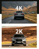 Kamera Mobil Super Night Vision Resolusi Tinggi 2 4K Lensa Ganda Perekam Foto Kamera Dashboard Mobil Dengan Wifi dan Pelacakan GPS Kendaraan