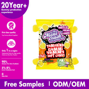 कस्टम मिश्रण फल फलता नरम गामी कैंडी चबाने वाला मीठा कार्टून कम-चीनी टैमिराइंड उपहार बैग हलाल - Product Image 4