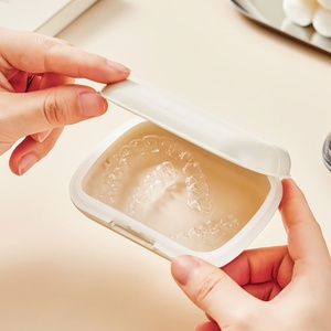 Estuche para Retenedores de Ortodoncia, Caja de Almacenamiento Dental Portátil de Doble Capa, Caja para Guardar Dentaduras Postizas - Product Image 4