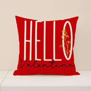 Housse de <span class=keywords><strong>coussin</strong></span> pour la Saint-Valentin, festivals européens et américains, impression de cœur, taie d'oreiller décorative, <span class=keywords><strong>coussin</strong></span> de décoration pour la Saint-Valentin, VP031 - Product Image 5