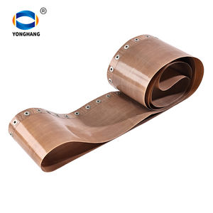 Hittebestendig Voor <span class=keywords><strong>Teflon</strong></span> Fusing Transportband Met Klinknagel Oem Aanpasbare Vlakke Band Machine - Product Image 2