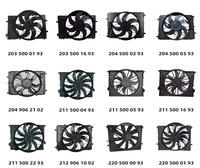 Ventilateur de radiateur neuf 600W 12V compatible avec Mercedes Benz Classe E 2016-2019 A0999063902 0999063902 A0999065601 0999065601