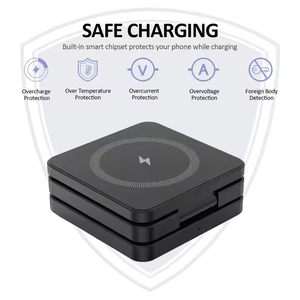 3 in 1 RGB Wireless <b>Charger</b> Magnetic Wireless <b>Charger</b> 15w 3 In1 Wireless <b>Charger</b> Kit - Product Image 4