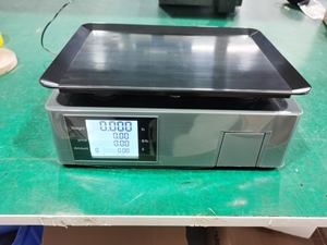 Balance électronique numérique étanche IP65 de 30 kg avec WiFi et Bluetooth pour fruits, légumes, fruits de mer et épicerie - Product Image 4