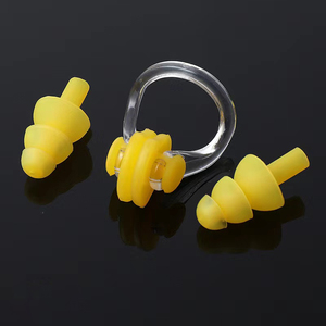 Vente en gros silicone souple natation Bouchons d'oreille et pince-<span class=keywords><strong>nez</strong></span> - Product Image 5