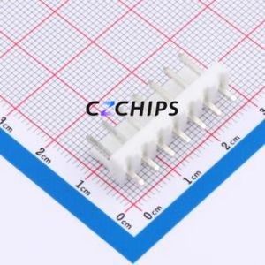 ZX-VH3.96-7PZZ Wire-to-Board Pin Header Through hole Component (THT),P=3.96mm Connector 1x7P 3.96mm Through Hole VH - Product Image 1