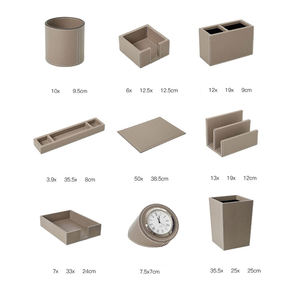 Set da <span class=keywords><strong>scrivania</strong></span> professionale in pelle sintetica <span class=keywords><strong>per</strong></span> regali - Product Image 2