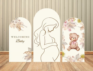 Decorazioni Personalizzate per Rivelazione del Sesso del Bambino, Arco 'Maschio o Femmina' per Pareti - Product Image 6