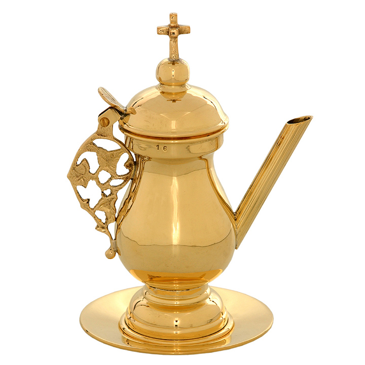 Byzantine Brass Zeon Orthodox Cross - ZE22177 by EXPORT CORPORATION