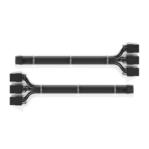 Câble d'alimentation GPU <span class=keywords><strong>12VHPWR</strong></span> 600W, câble d'extension en nylon à 16 broches pour ordinateur 3060 3070 3080 3090 Ti - Product Image 3