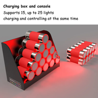 Lampe de restaurant à couleur changeante, éclairage d'ambiance sans fil pour les soirées karaoké et les bars, signal d'appel du serveur, rechargeable