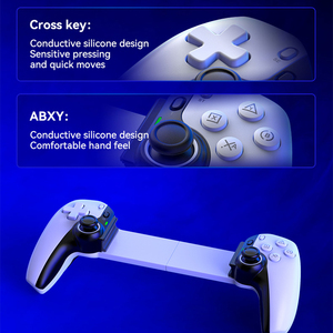 Nouvelle <span class=keywords><strong>manette</strong></span> de jeu sans fil portable D9 BT, poignée extensible, joystick, contrôleur de jeu pour <span class=keywords><strong>PC</strong></span> Android P4 P3 - Product Image 5