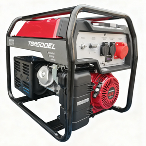 <span class=keywords><strong>Generador</strong></span> de Gasolina de 6.5kVA para GX390 de 4 Tiempos, 5kVA con Arranque Eléctrico Portátil - Product Image 4