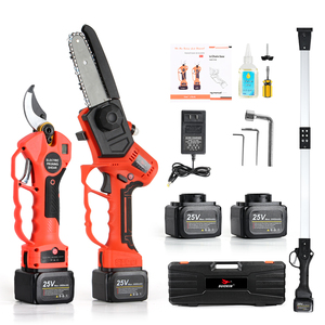 Chuyên nghiệp dài xử lý Chainsaw pin Powered gấp cực điện cắt tỉa cắt với hai 25V Pin - Product Image 1